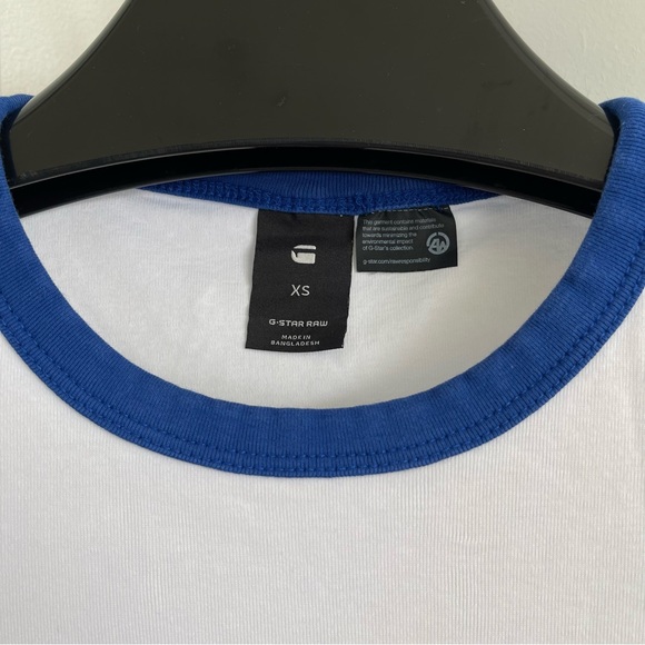 G-Star Raw Slim Ringer T-Shirt - Picture 2 of 7